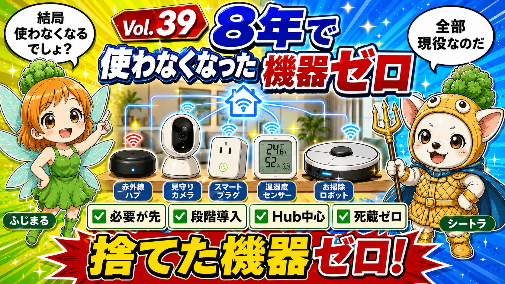 Vol.39 8年で使わなくなったIoT機器はゼロ|死蔵を生まない3つの選び方と買い方