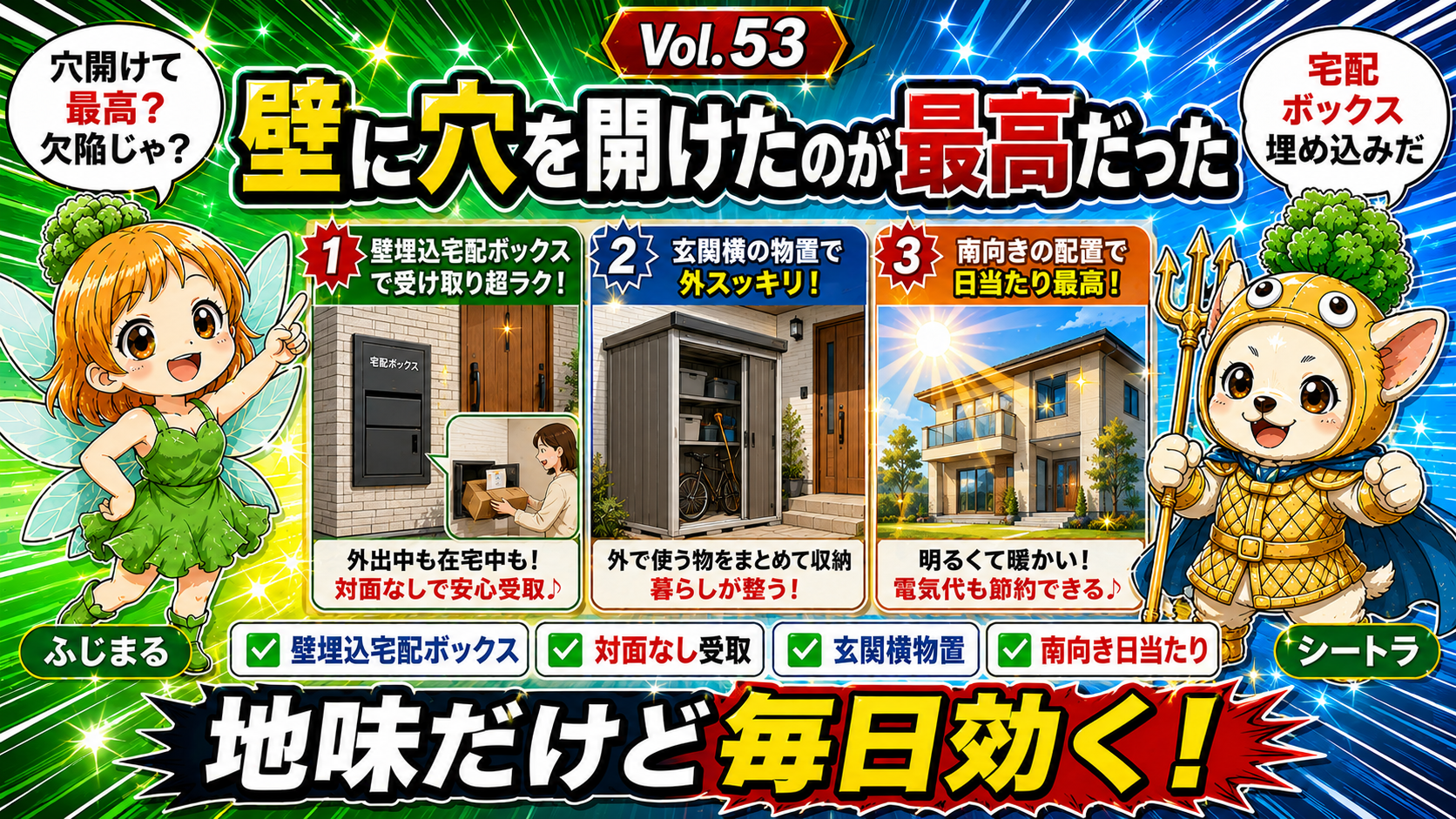 Vol.53 壁に穴を開けたのが最高だった|8年使って分かった地味だけど毎日効く勝ち判断TOP3