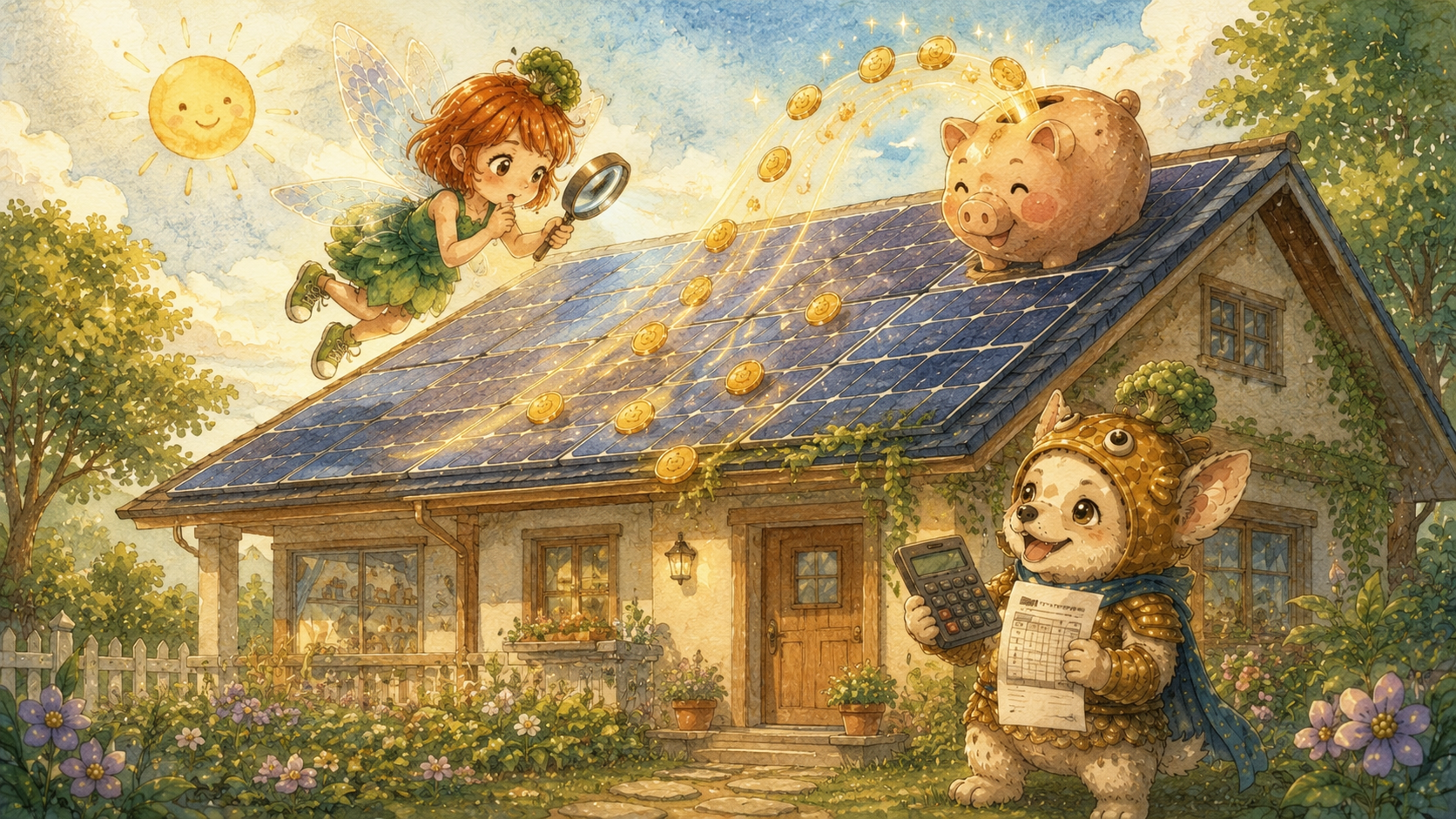 Vol.57 番外編 屋根が稼いだ8年｜350万の太陽光、売電はまだ144万しかない答え合わせ