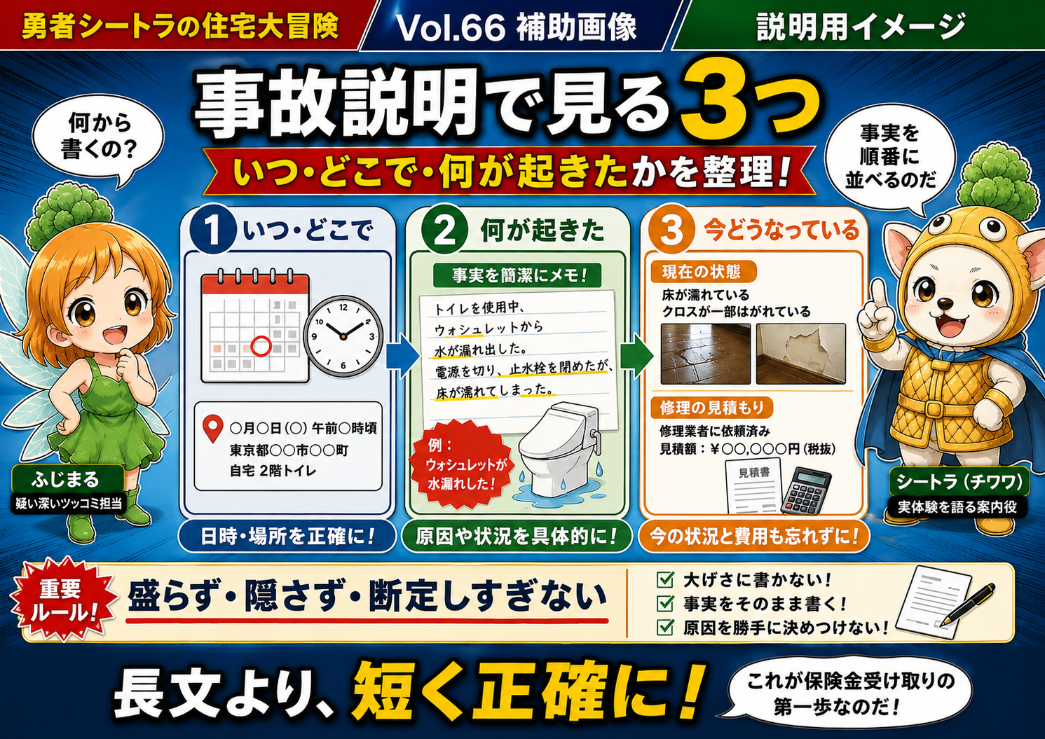 Vol.66 事故状況説明はどう書く?保険請求で伝わりやすい短く正確な文章の作り方のアイキャッチ