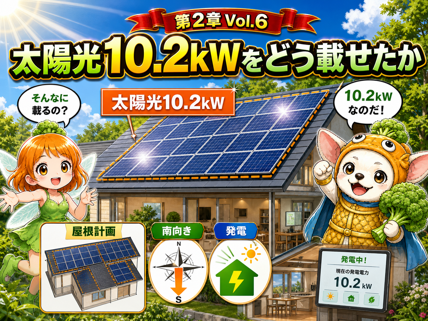 Vol.6 太陽光蓄電池の判断フロー説明用イメージ